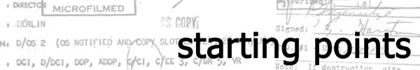 Starting Points
