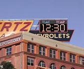 Photograph of clock showing 12:30, the time of the gunfire in Dealey Plaza