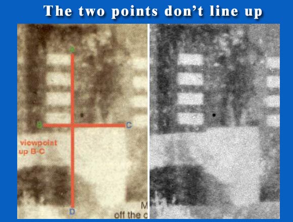 Figure 19. Red plus sign concealed fact that the points don't line up