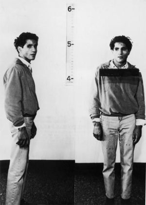 Mug shots of Sirhan Sirhan