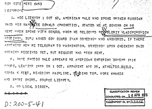 MEXI 6453, October 8 cable from Mexico City CIA station to headquarters