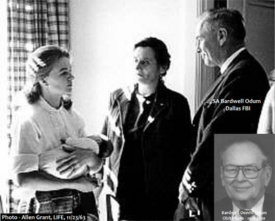 Bardwell Odum with Marina Oswald on 11/23/63.