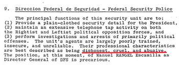 The Mexico City station's September 1963 report