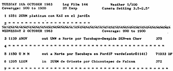 Goodpasture mistook this October 2 sighting as happening on October 1