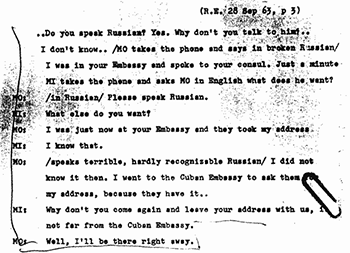 The English transcript of the September 28 calls