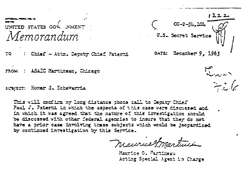 Homer Echeveria / Chicago DRE Investigation