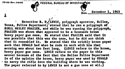 The Frazier polygraph