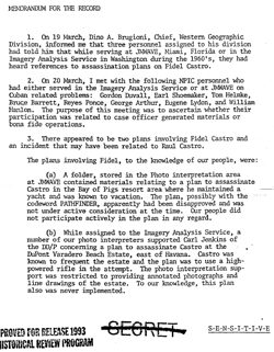 Security File on Frank Sturgis