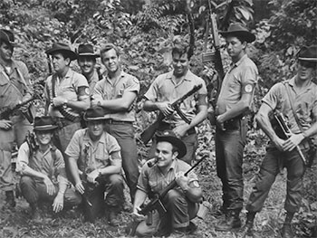 Recruits at Camp Guillot