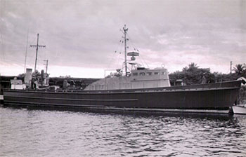The Tejana III, a yacht used for CIA operations