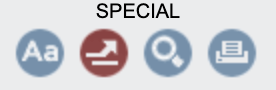 Toolbar: special tool icons