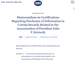 Trump memo of Oct 26, 2017