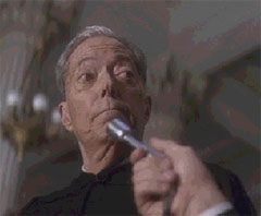 Jim Garrison playing Earl Warren in the film JFK