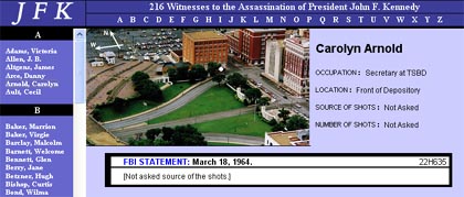 Dealey Plaza Witness Database