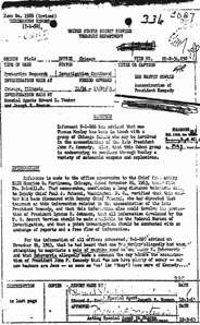 Secret Service Report on Echevarria