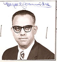 Photo of CIA officer George Joannides, aka Walter Newby, aka Howard.