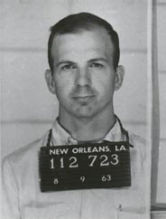 Photograph of Lee Harvey Oswald from August 1963, when he was arrested in New Orleans following a 'scuffle' with Carlos Bringuier.