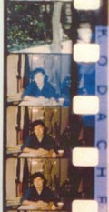 Figure 4. Note: over-exposure in second frame from top