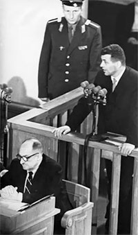 U-2 pilot Gary Powers on trial in Moscow