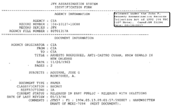Arnesto Rodriquez, Anti-Castro Cuban, Knew Lee Oswald in New Orleans