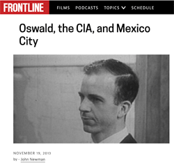 John Newman: Oswald, the CIA and Mexico City