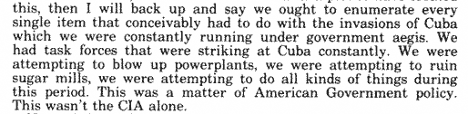 CIA Director Helms' testimony
