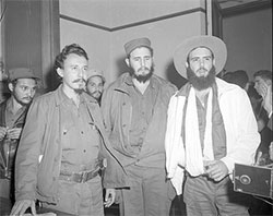 Rolando Cubela with Fidel Castro